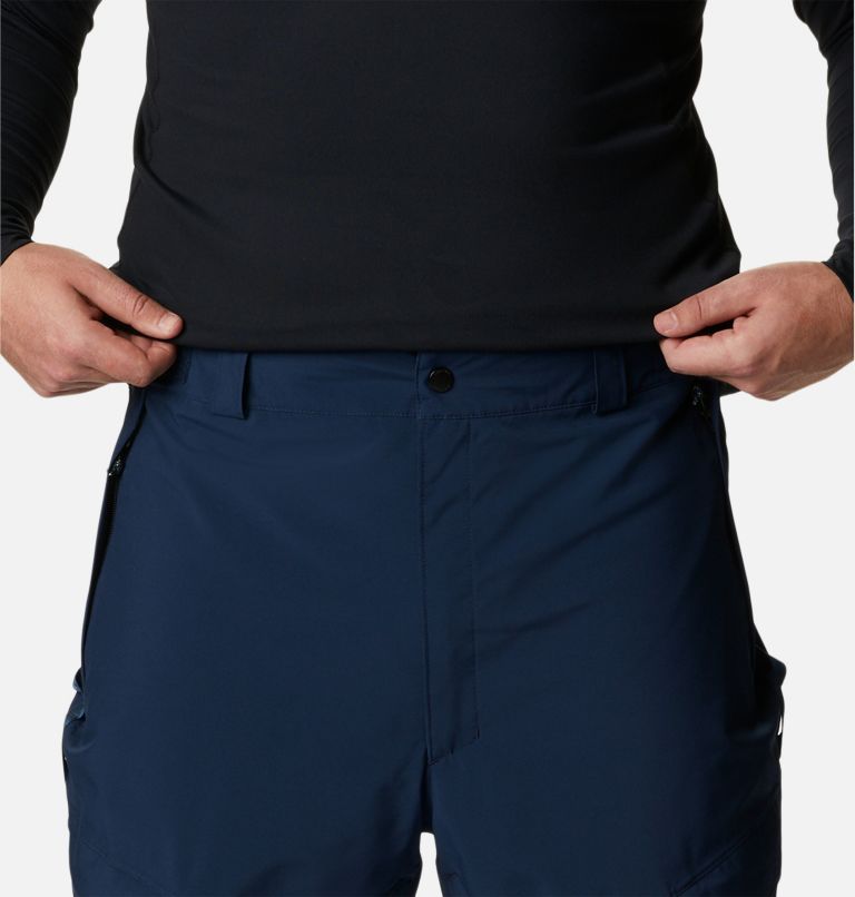 Thumbnail: Men's Powder Stash Ski Pants - Big, Color: Collegiate Navy, image 4