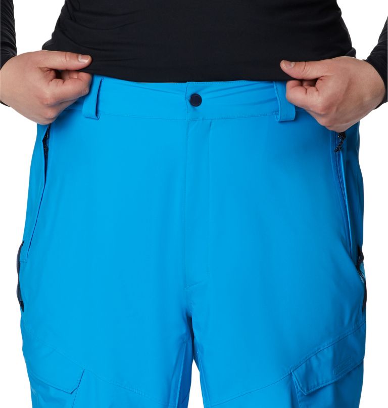 Thumbnail: Men's Powder Stash Ski Pants - Big, Color: Compass Blue, image 4