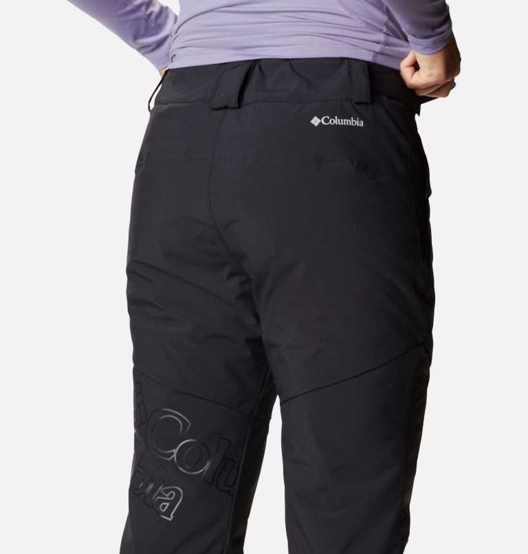 Women's Kick Turner Insulated Ski Pants, Color: Black, image 5