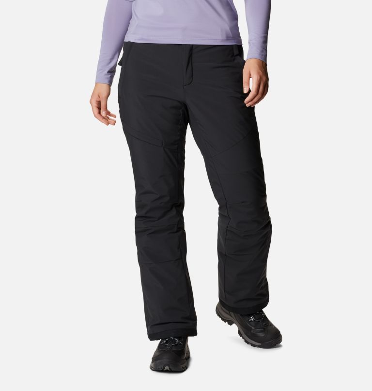 Women's Kick Turner Insulated Ski Pants, Color: Black, image 1