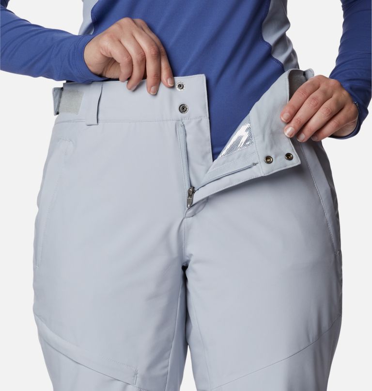 Women's Kick Turner Insulated Ski Pants, Color: Cirrus Grey, image 7