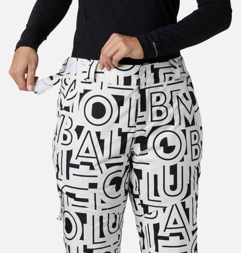 Kick Turner Insulated Pant | 100 | XXL, Color: White Typo Print, image 4