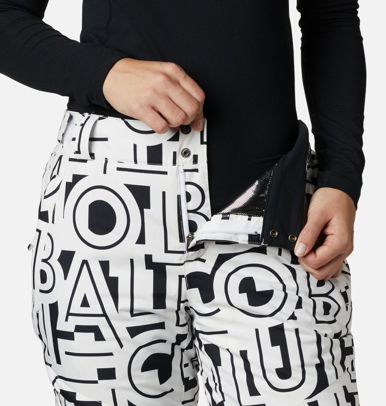 Kick Turner Insulated Pant | 100 | XXL, Color: White Typo Print, image 5