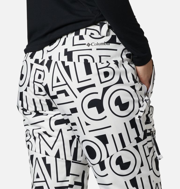 Kick Turner Insulated Pant | 100 | XXL, Color: White Typo Print, image 6