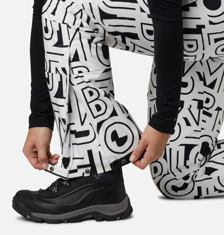 Kick Turner Insulated Pant | 100 | XXL, Color: White Typo Print, image 7