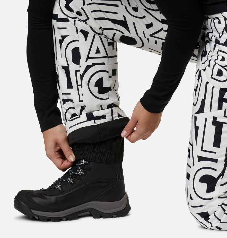 Kick Turner Insulated Pant | 100 | XXL, Color: White Typo Print, image 8