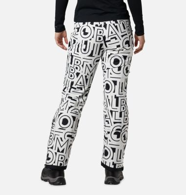 Pantal&oacute;n de esqu&iacute; con aislamiento Kick Turner para mujer Kick Turner&trade; Insulated Pant | 843 | XS, White Typo Print, back
