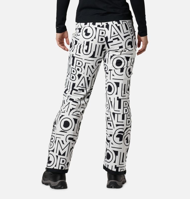 Kick Turner Insulated Pant | 100 | XXL, Color: White Typo Print, image 2