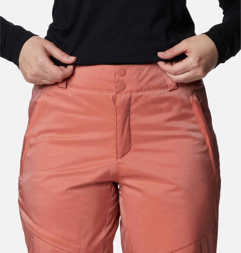 Pantalon de ski isolé Kick Turner femme, Color: Dark Coral Sheen, image 4