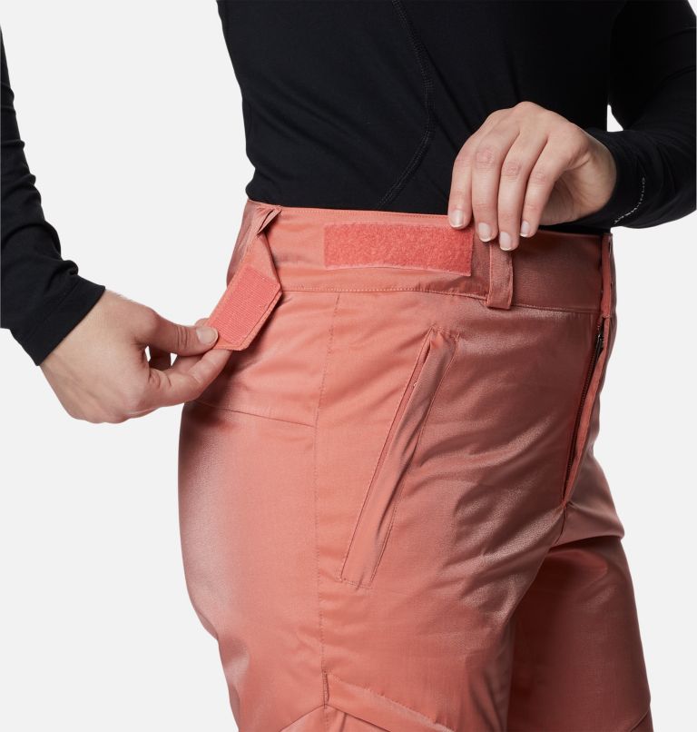 Pantalon de ski isolé Kick Turner femme, Color: Dark Coral Sheen, image 6