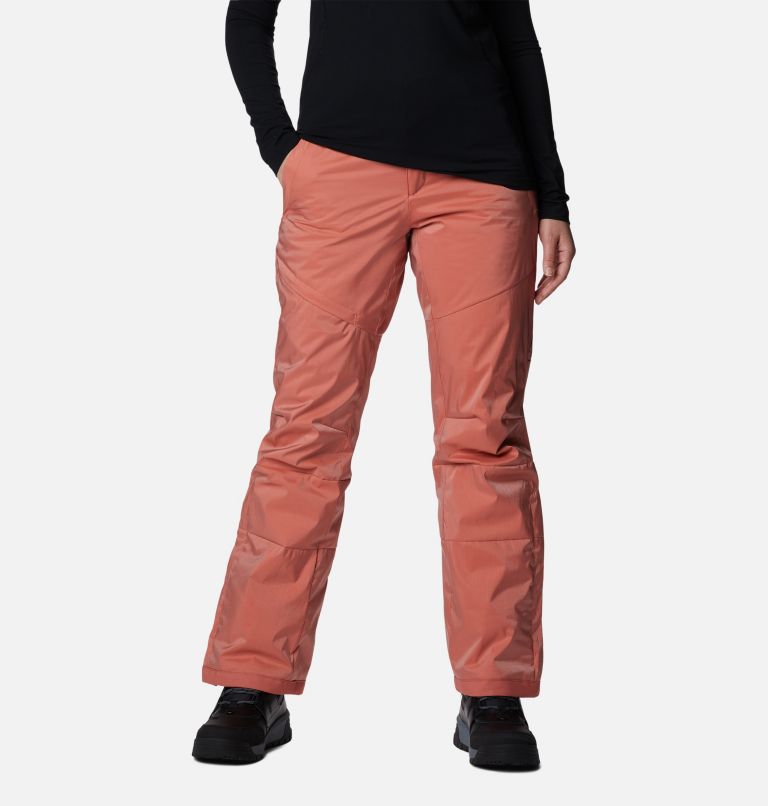 Pantalon de ski isolé Kick Turner femme, Color: Dark Coral Sheen, image 1