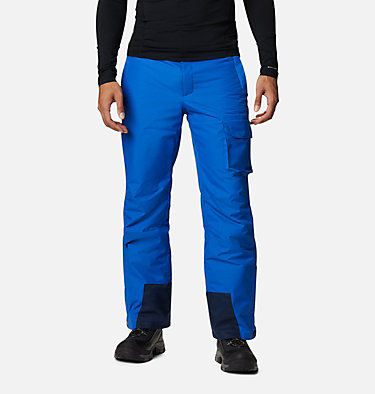 Columbia Men's Arctic Trip Ski Snow Pants Style:XM8185 Blue Insulated SZ MEDIUM 