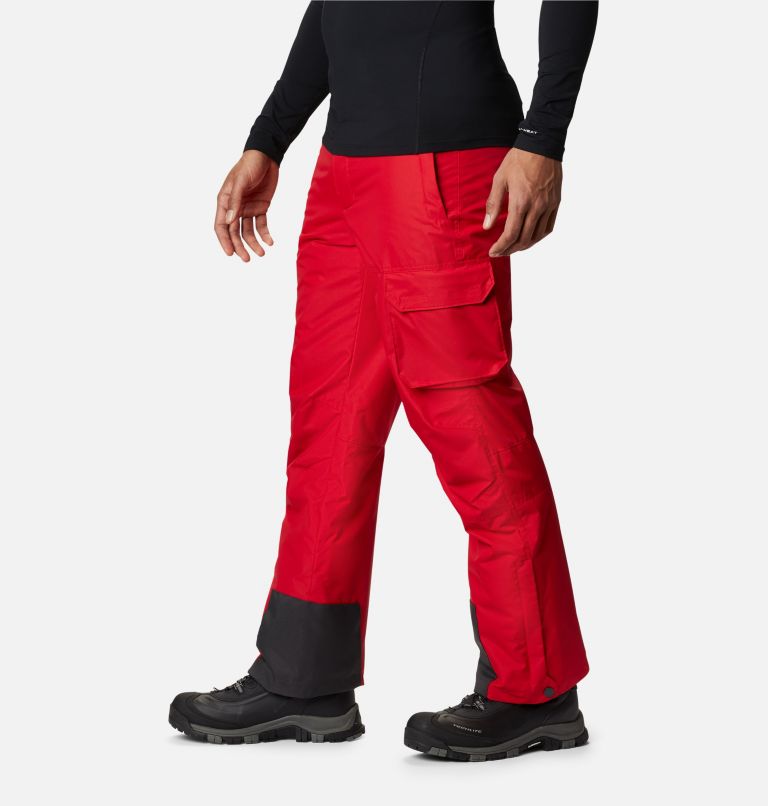 Thumbnail: Men's Hero Snow Ski Pant, Color: Mountain Red, image 3