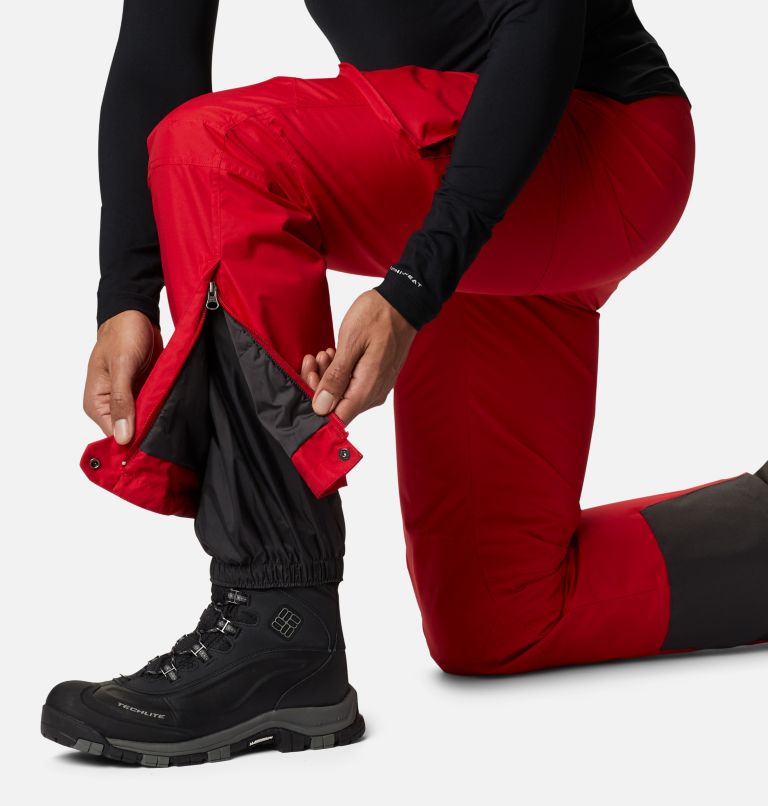Thumbnail: Men's Hero Snow Ski Pant, Color: Mountain Red, image 6