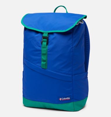 blue columbia backpack