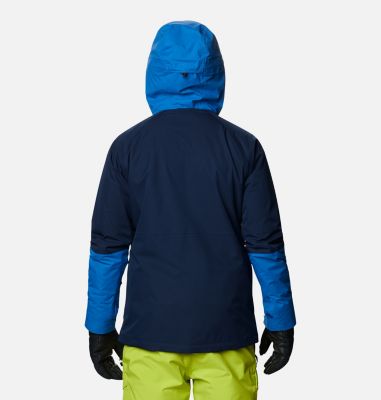 Men's Banked Run Ski Jacket Banked Run&trade; Jacket | 010 | S, Collegiate Navy, Bright Indigo, back