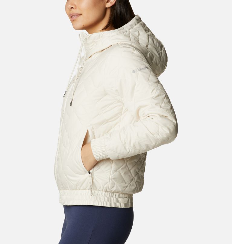 Women's Sweet View Insulated Bomber, Color: Chalk
