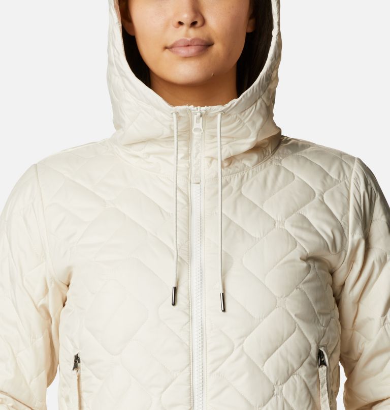 Women's Sweet View Insulated Bomber, Color: Chalk, image 4