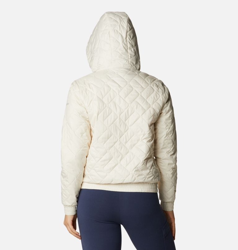 Women's Sweet View Insulated Bomber, Color: Chalk, image 2
