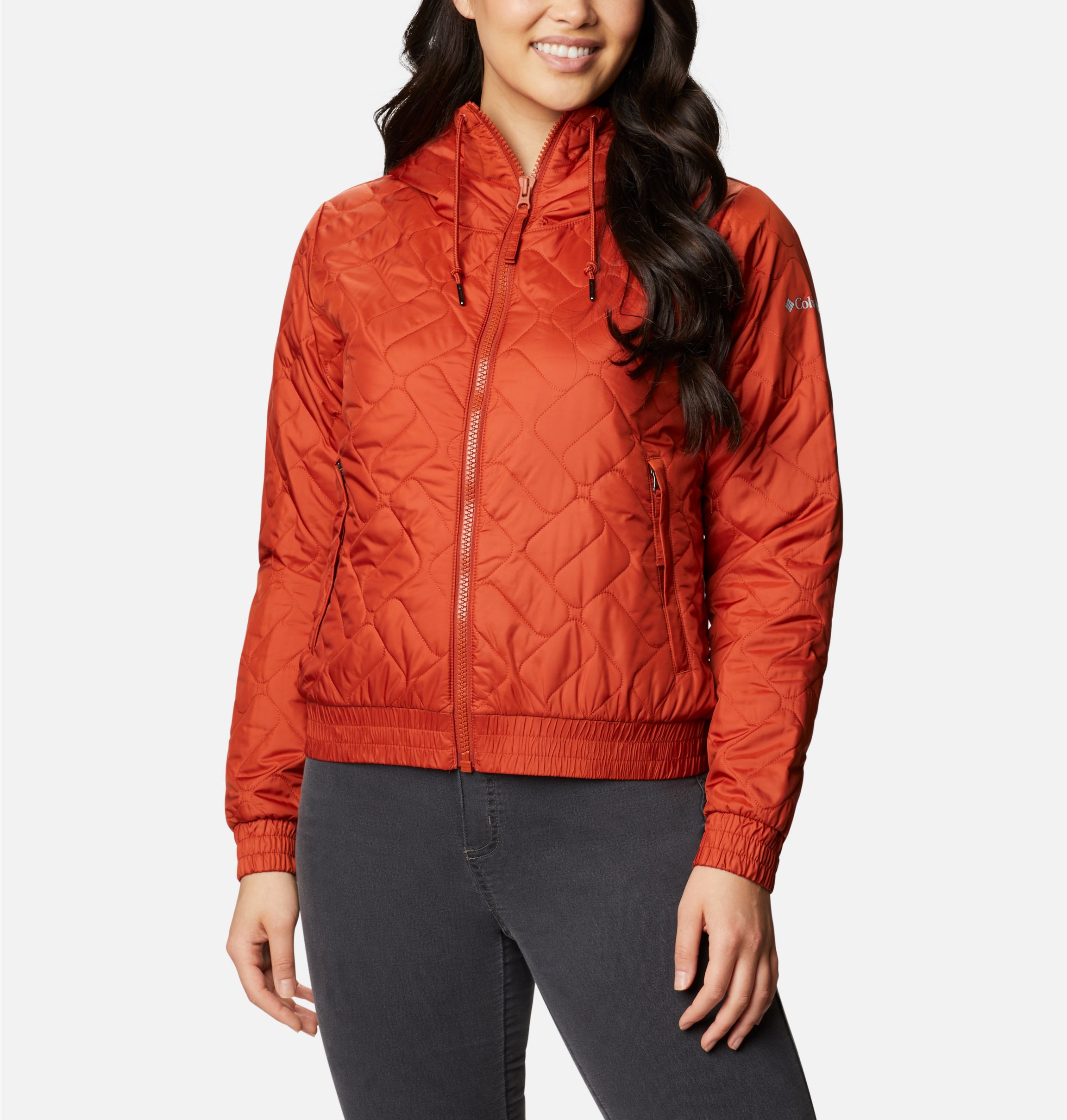 Insulated bomber jacket womens sale