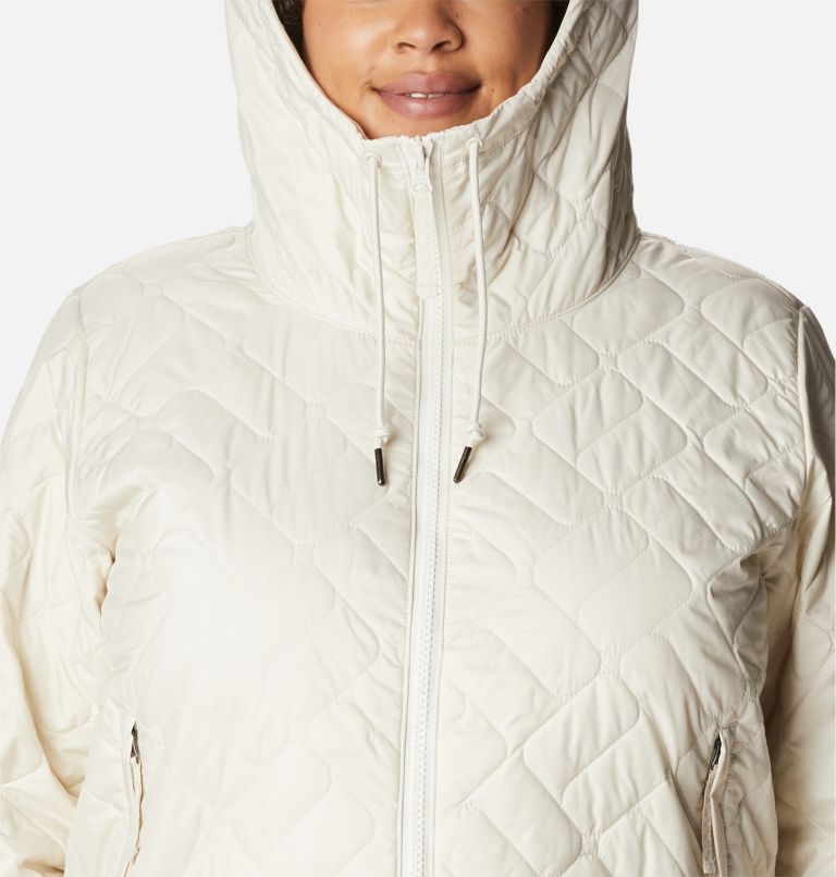 Blouson d’aviateur isolé Sweet View pour femme - Grandes tailles, Color: Chalk, image 4