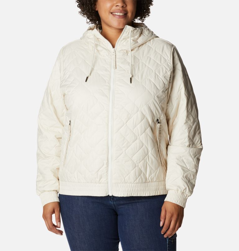 Blouson d’aviateur isolé Sweet View pour femme - Grandes tailles, Color: Chalk, image 1