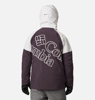 Men's Post Canyon Interchange Ski Jacket Post Canyon&trade; IC Jacket | 511 | XL, Dark Purple, Nimbus Grey, back