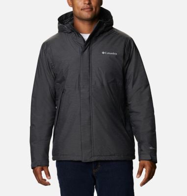 columbia men's insulated rain jacket