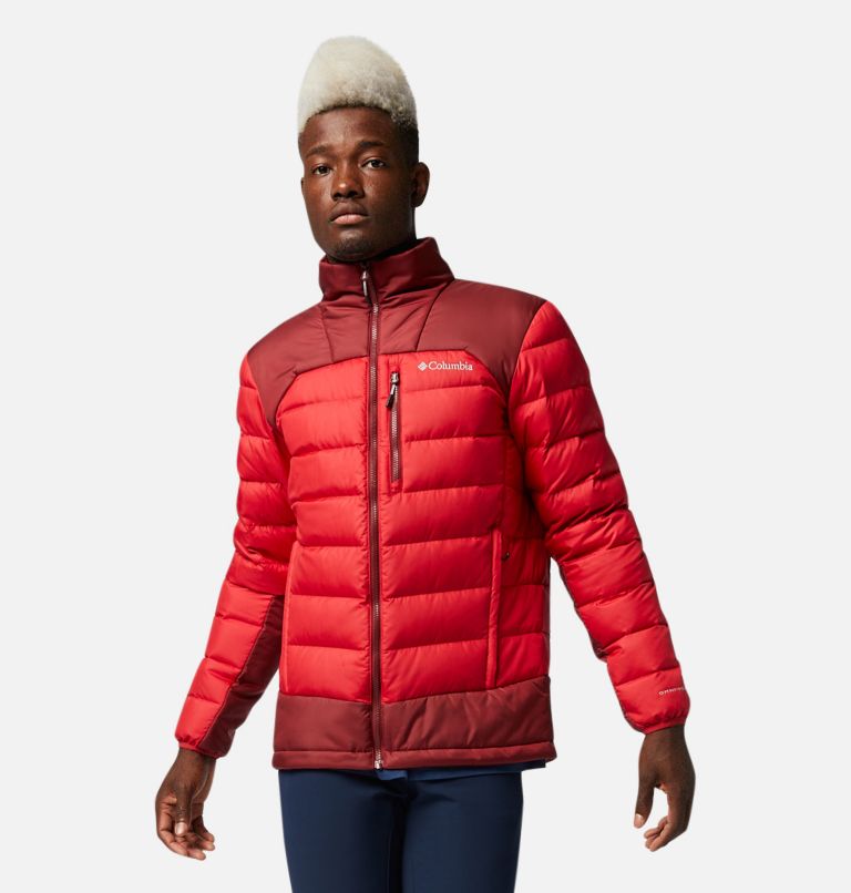 Manteau en duvet Autumn Park pour homme, Color: Mountain Red, Red Jasper, image 1