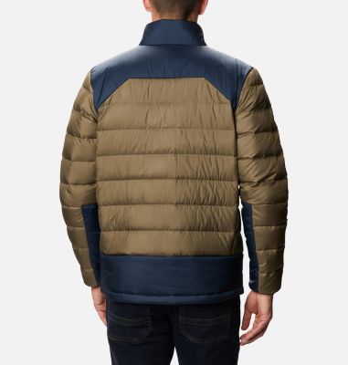 Chaqueta de plum&oacute;n Autumn Park para hombre Autumn Park&trade; Down Jacket | 010 | S, Stone Green, Collegiate Navy, back