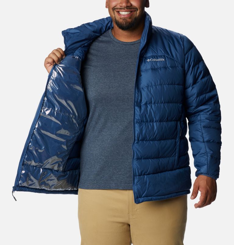 Manteau en duvet Autumn Park pour homme - Tailles fortes, Color: Night Tide, image 5