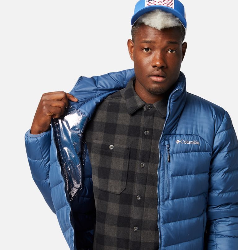Manteau en duvet Autumn Park pour homme - Grandes tailles, Color: Night Tide, image 5