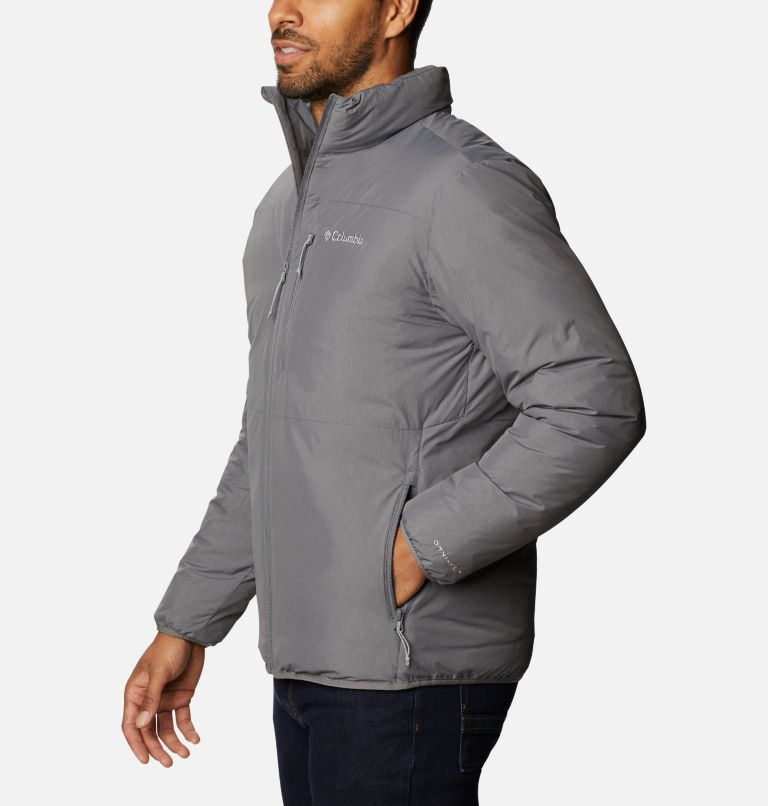 Men's Grand Wall Insulated Jacket, Color: City Grey, image 3