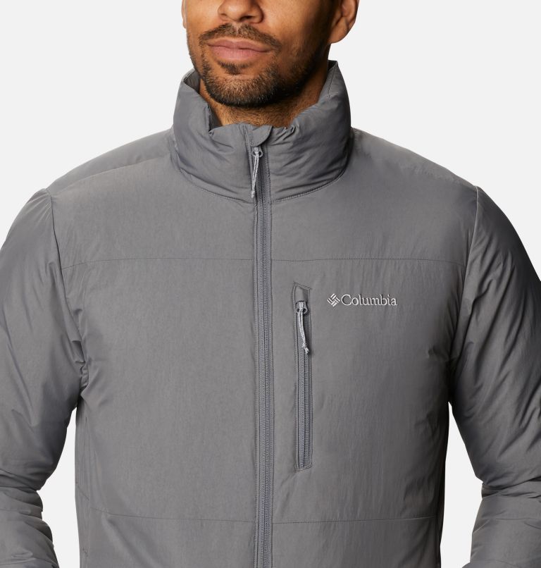 Men's Grand Wall Insulated Jacket, Color: City Grey, image 4
