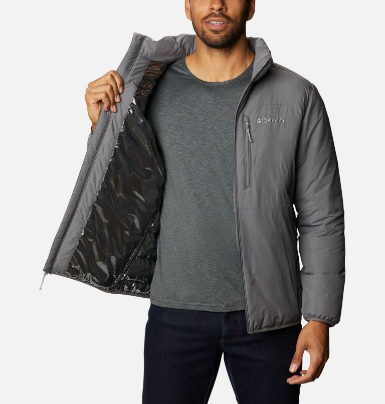 Thumbnail: Men's Grand Wall Insulated Jacket, Color: City Grey, image 5