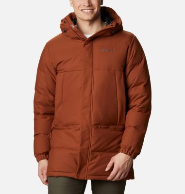 mens puffer jacket with hood sale