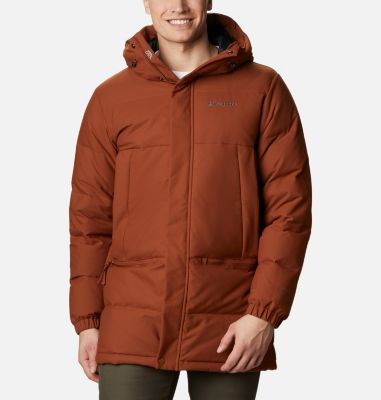 mens columbia puffer jacket with hood