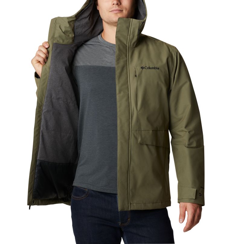 Men's Firwood Jacket, Color: Stone Green, image 5