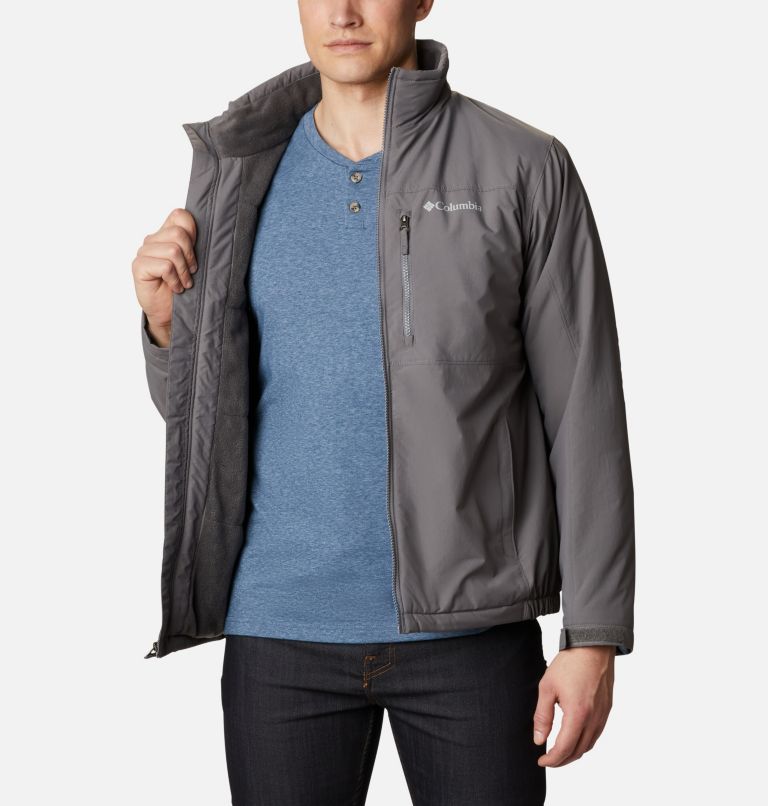 Thumbnail: Men's Northern Utilizer Jacket, Color: City Grey, image 5