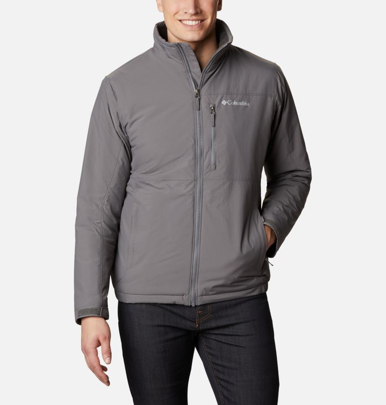 Thumbnail: Men's Northern Utilizer Jacket, Color: City Grey, image 1