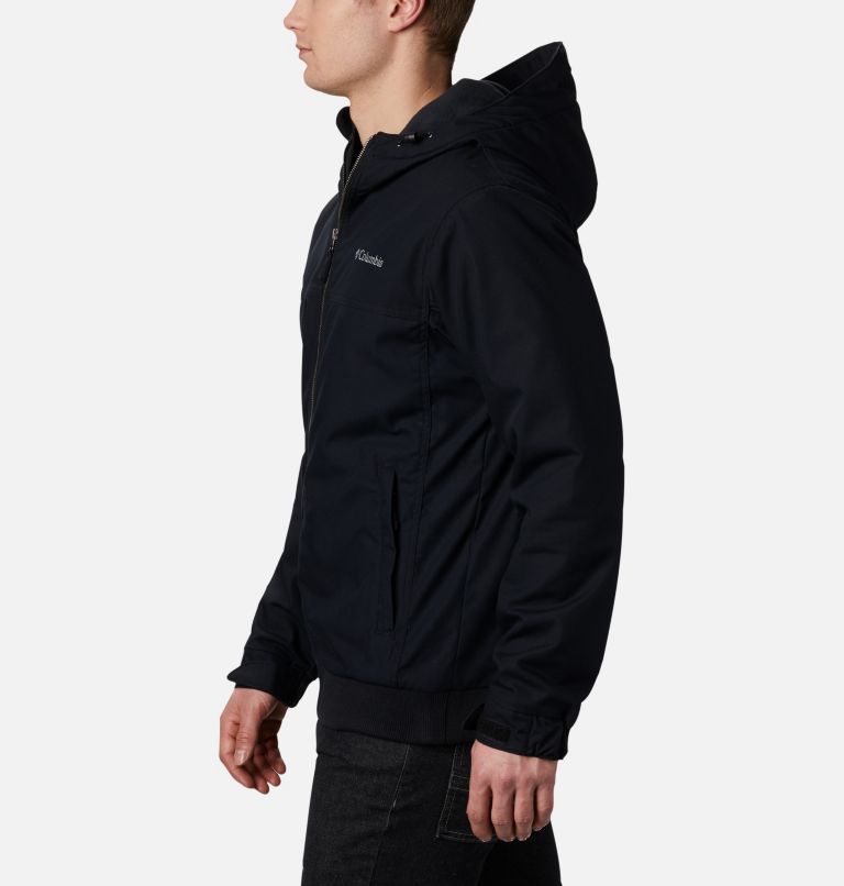 Men's Loma Vista Hooded Jacket, Color: Black, image 3