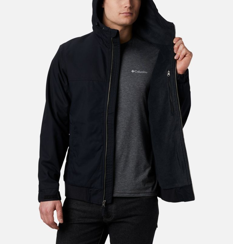Men's Loma Vista Hooded Jacket, Color: Black, image 5