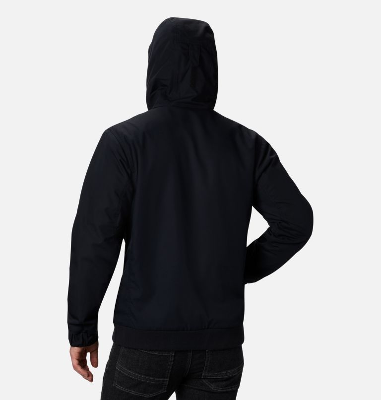 Men's Loma Vista Hooded Jacket, Color: Black, image 2