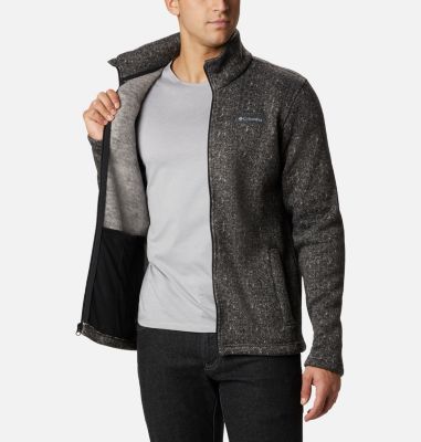 columbia zip up sweater