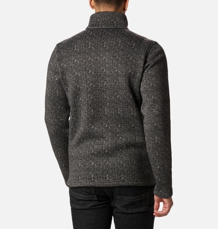 M Chillin Fleece | 010 | S, Color: Black Herringbone, image 2