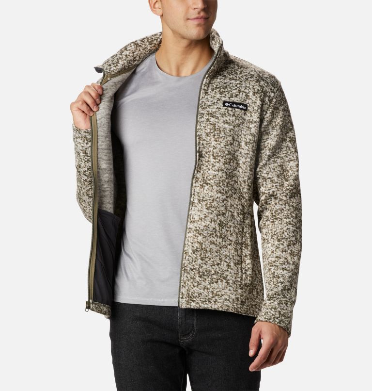 M Chillin Fleece | 397 | S, Color: Stone Green Scatter, image 5