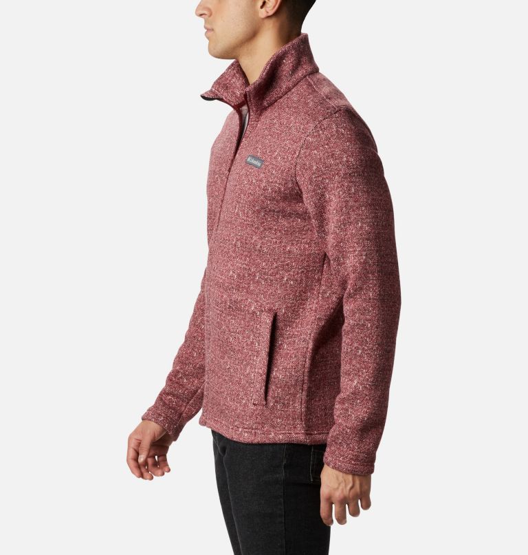 M Chillin Fleece | 664 | XL, Color: Red Jasper Herringbone, image 3