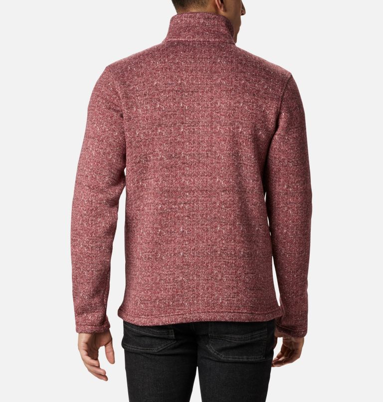 M Chillin Fleece | 664 | XL, Color: Red Jasper Herringbone, image 2