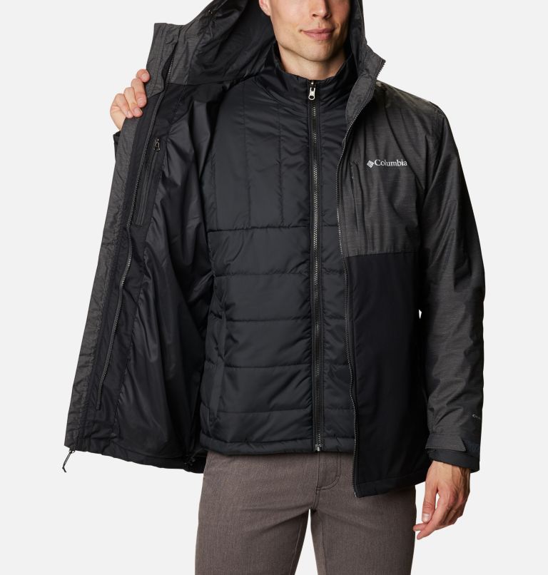 Men's Ridge Gates Interchange Jacket, Color: Shark Twill, Shark Slub, image 5