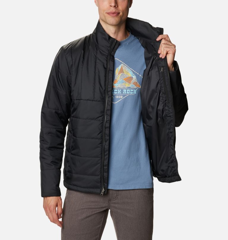 Men's Ridge Gates Interchange Jacket, Color: Shark Twill, Shark Slub, image 9